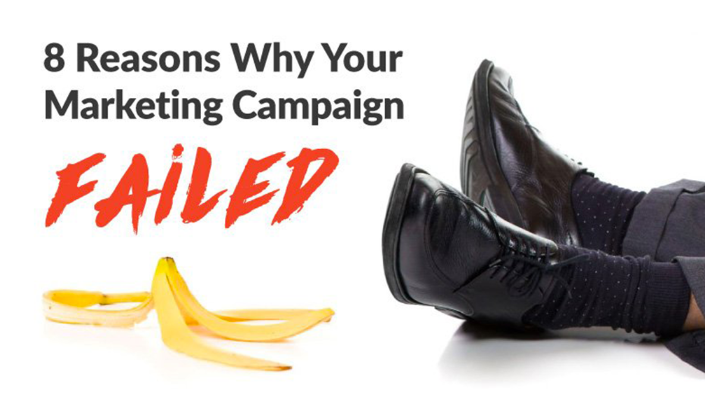 Reason why marketing campaign failed