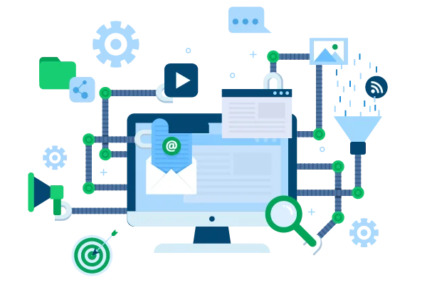 Nurture visitors and build relationships